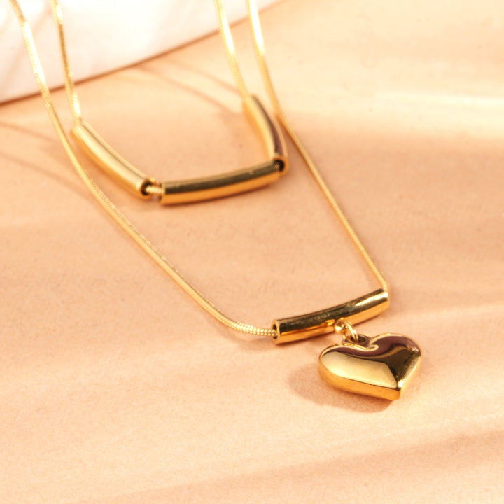 Modern Muse Duo Charm Necklace - 2