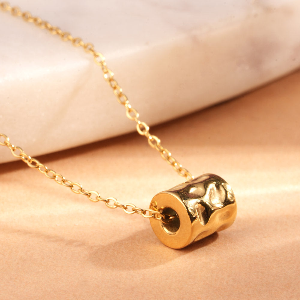 Vintage Lock Charm Necklace - view 3