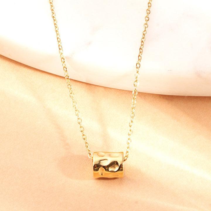 Vintage Lock Charm Necklace - 3
