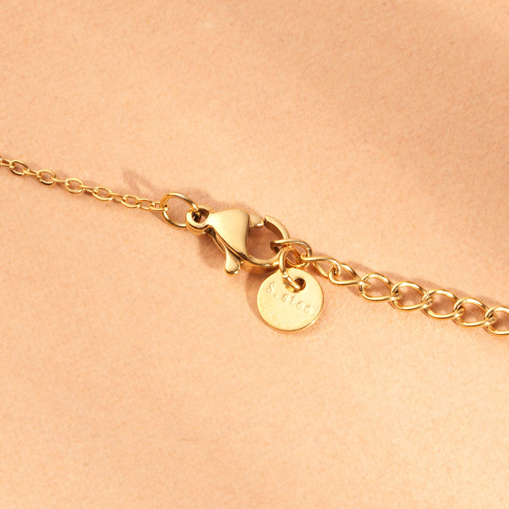 Vintage Lock Charm Necklace - view 4