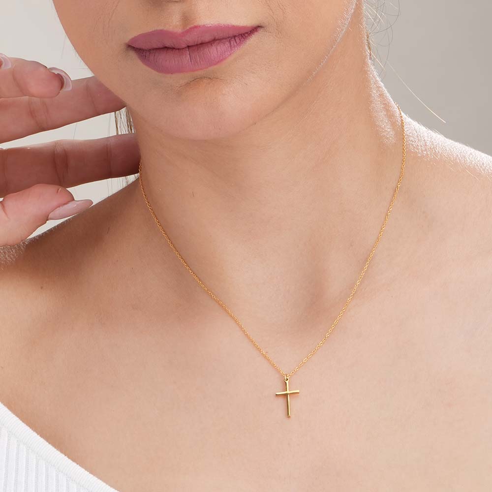 Golden Cross Necklace