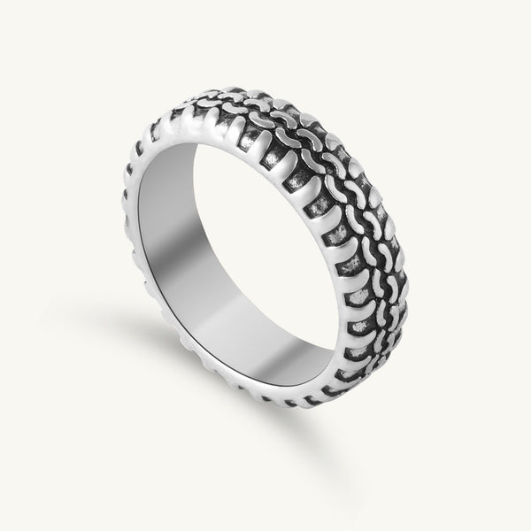 ChainForge Textured Ring