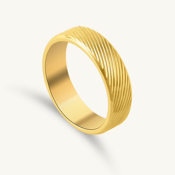 DuneLine Textured Ring
