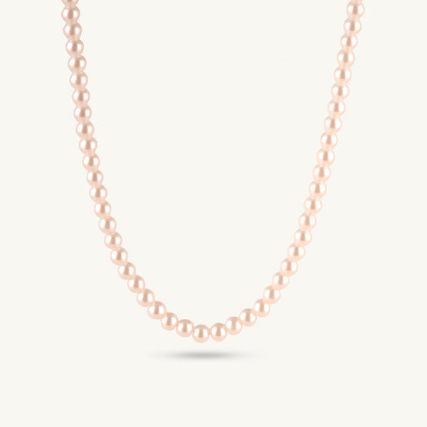 Snow White Pearl Necklace