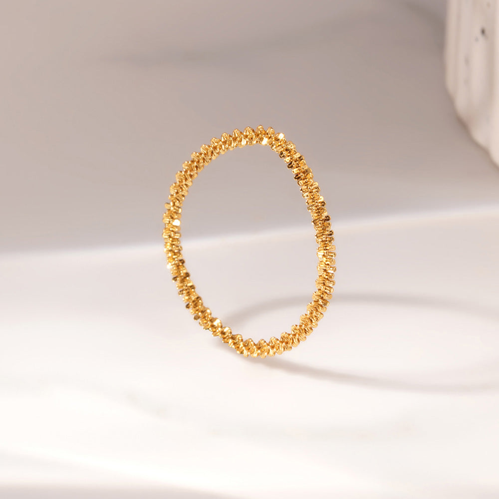 Bold Woven Statement Ring - view 3