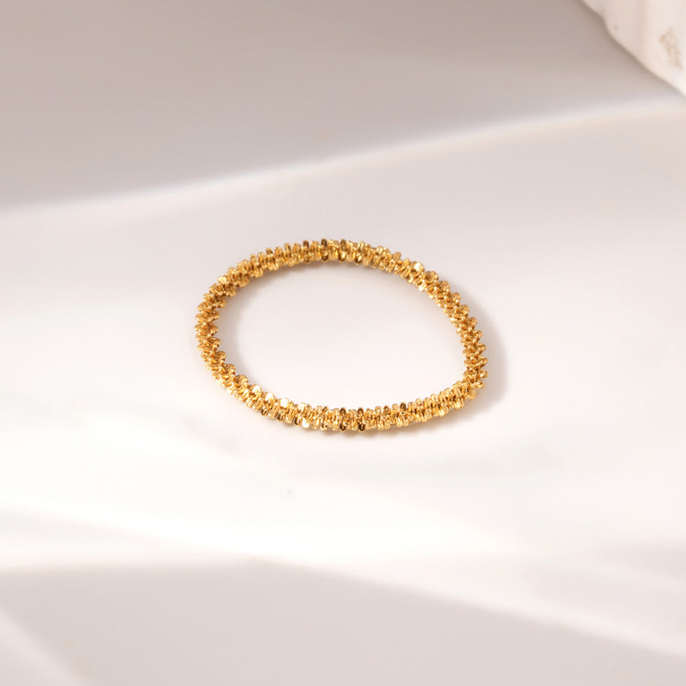 Bold Woven Statement Ring - view 4