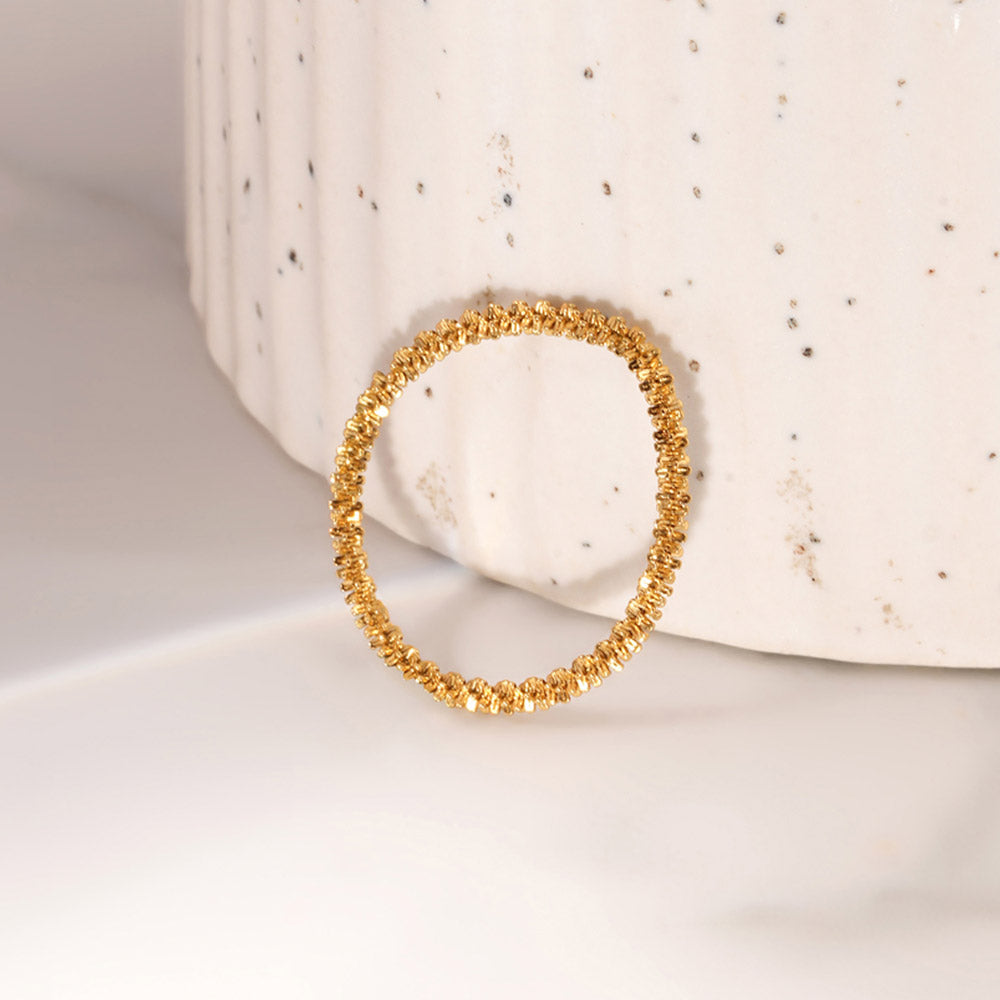Bold Woven Statement Ring - view 5
