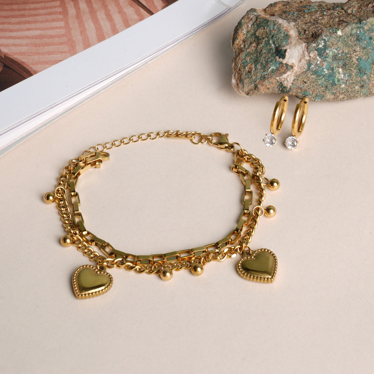 Heart Charm Glow Set