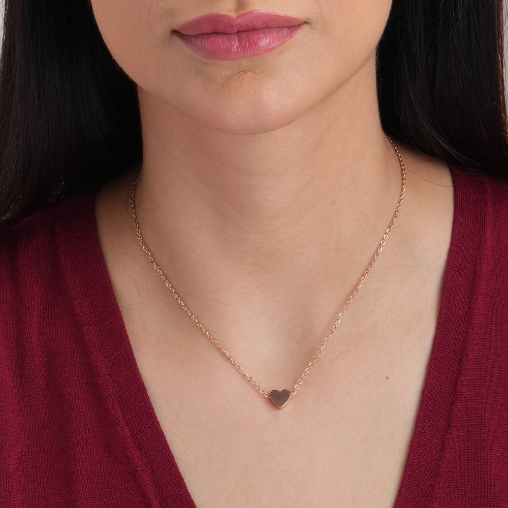 Paris Heart Necklace - view 7