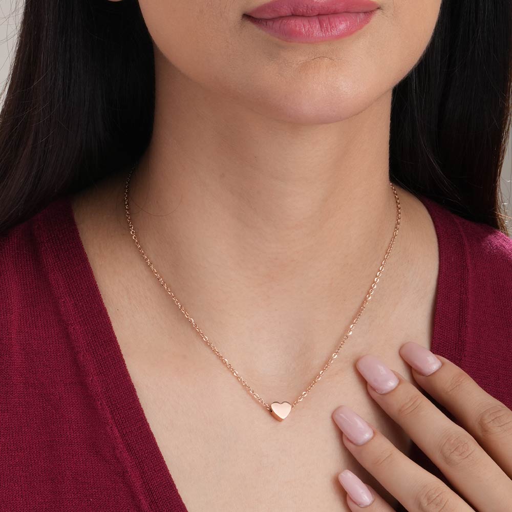 Paris Heart Necklace - view 6