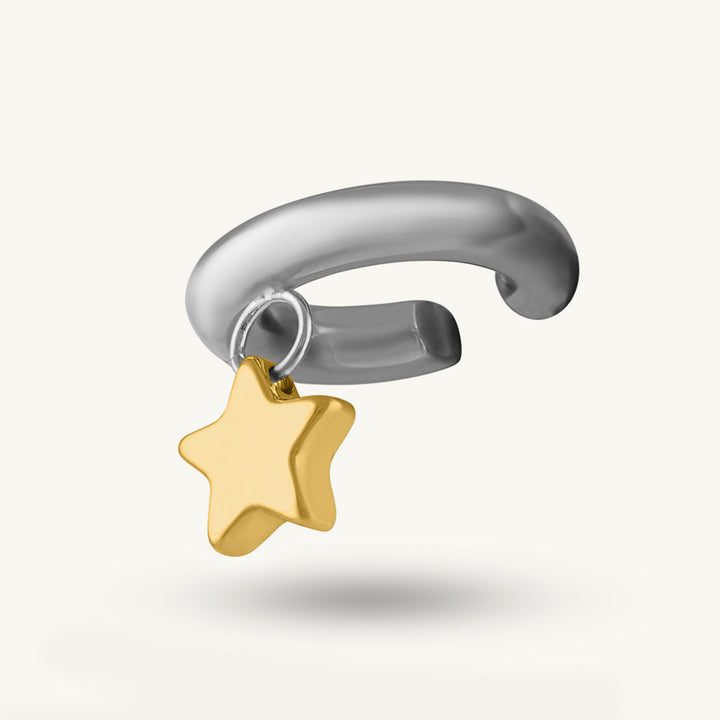 Midnight Star Dual tone Ear Cuff