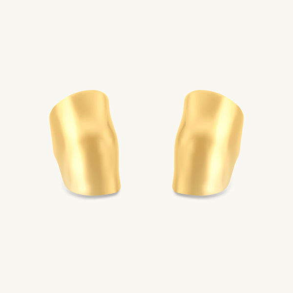 Molten Edge Cuff Earring