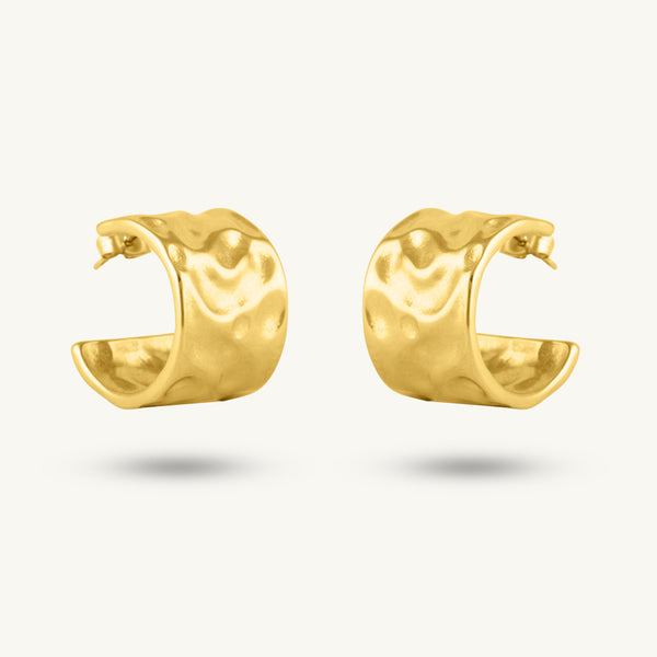 Timeless Half Hoop Earrings