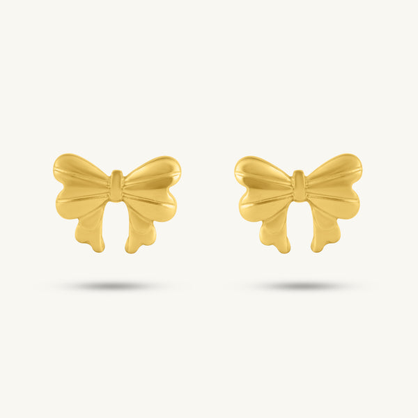 Graceful Bow Accent Studs
