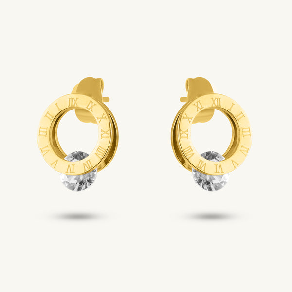 Artisan Orbit Hoop Earrings