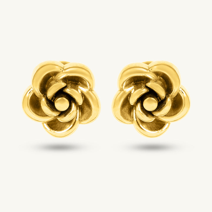 Petalia Gold Studs