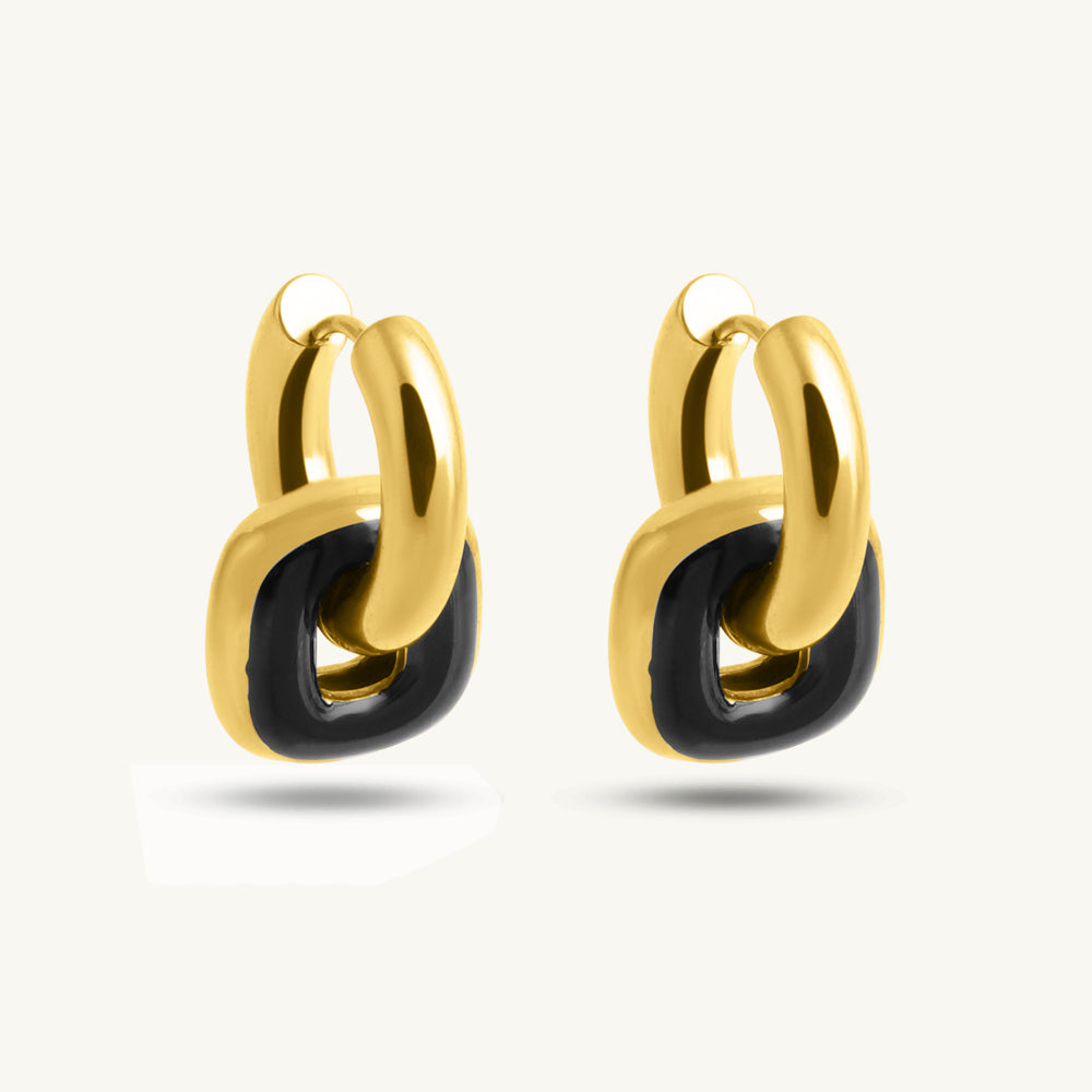 Soul Link Hoop Earring