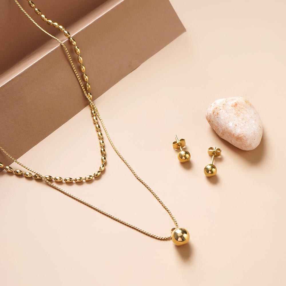 Sphere Motif Jewellery Set