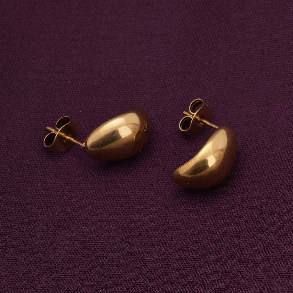 Half Hoops Stud Earrings - view 5