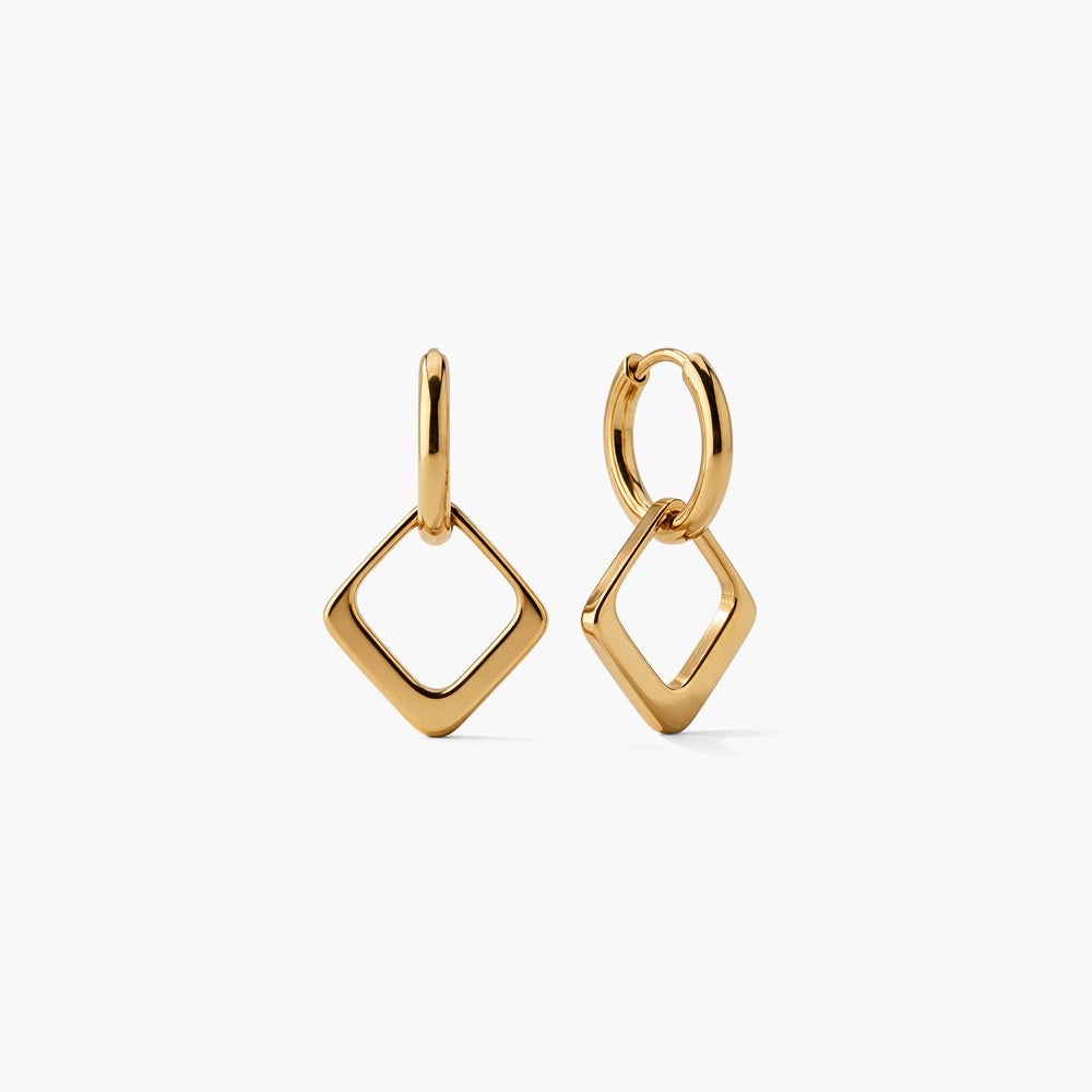 Aurelia Abstract Link Earrings
