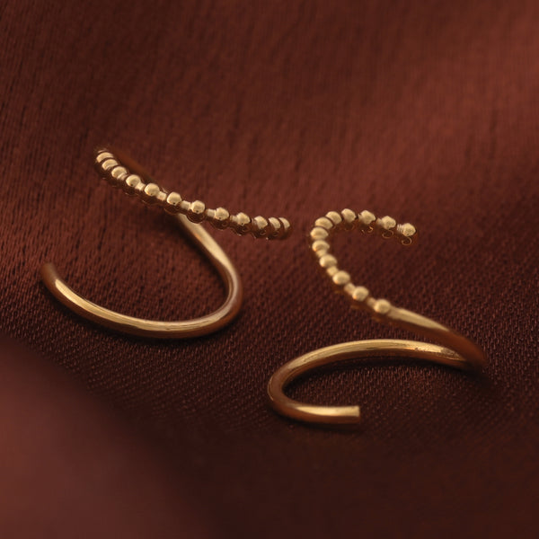 Shop Double Pierced Earrings Palmonas-1