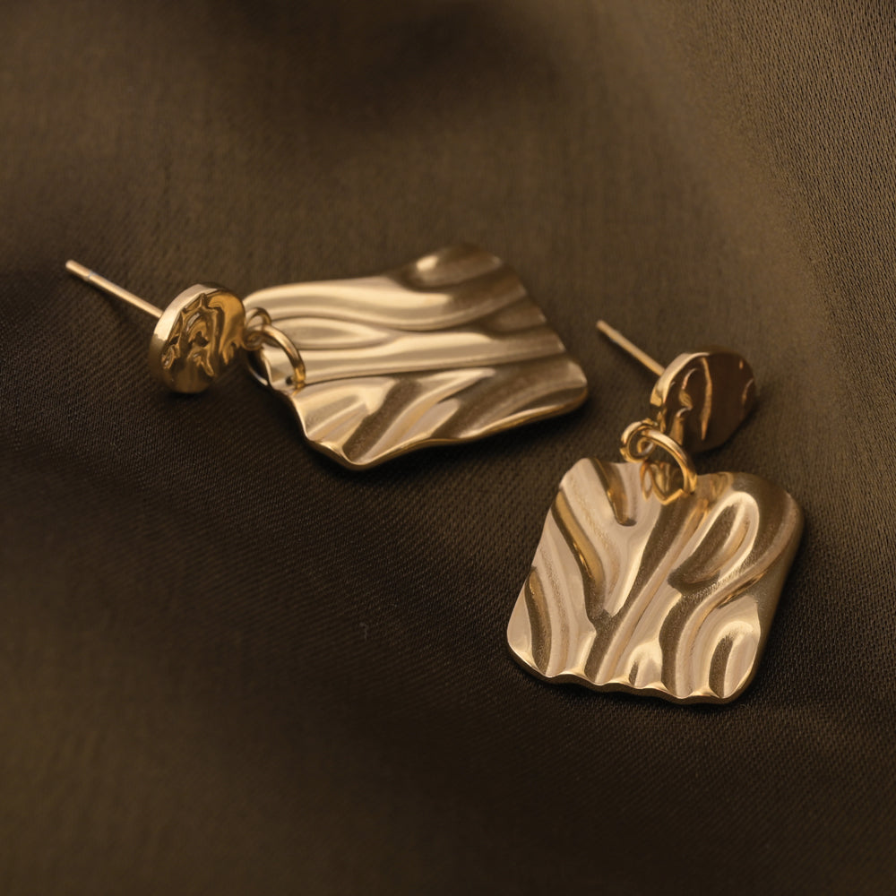 Abstract Drop Earrings