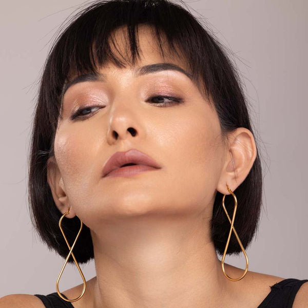 Sparkling Loop Hoops