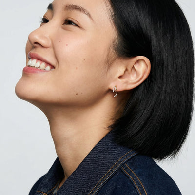 Tassel 9KT Gold Lab Grown Diamond Earrings