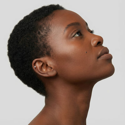 Classic 9KT Gold Lab Grown Diamond Studs for Multiple Piercings