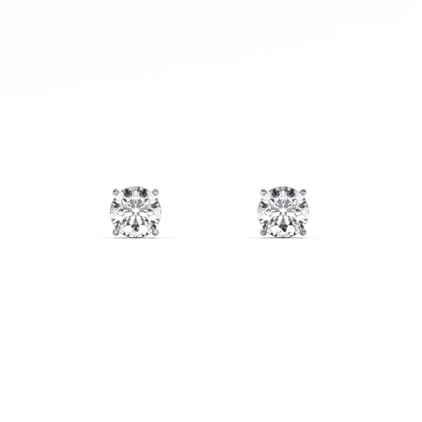 Pure Spark 9KT Gold Lab Grown Diamond Stud Earring