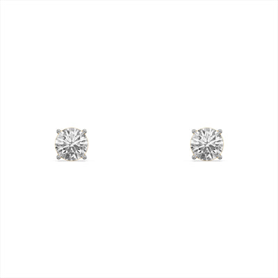 Pure Spark 9KT Gold Lab Grown Diamond Studs for Multiple Piercings