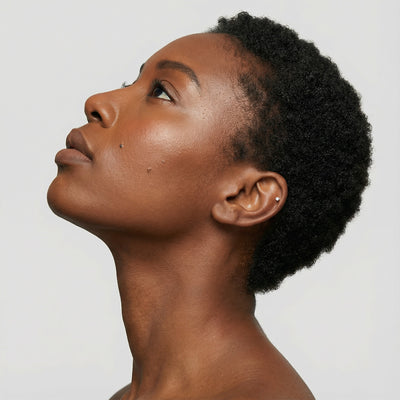 Crystal Peak 9KT Gold Lab Grown Diamond Studs for Multiple Piercings