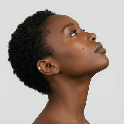 Starcore 9KT Gold Lab Grown Diamond Studs for Multiple Piercings