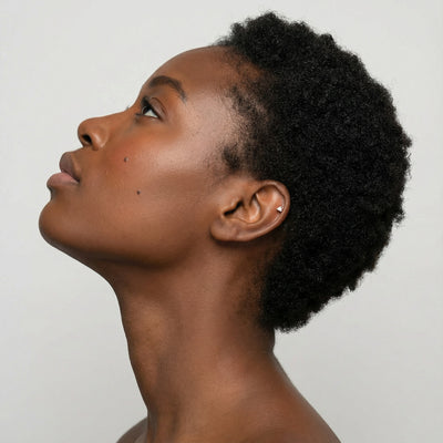 Triangle Spark Mini 9KT Gold Lab Grown Diamond Stud Earring