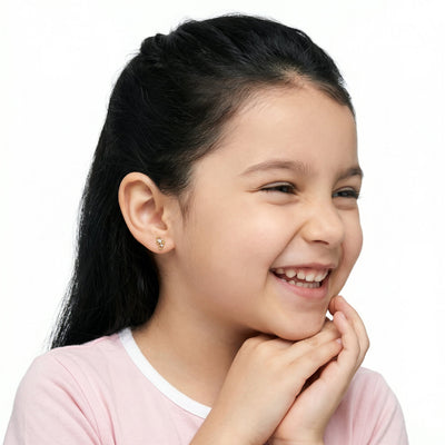 Luxe Butterfly 9KT Gold Lab Grown Diamond Studs