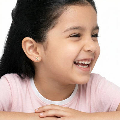 Tiny Frost 9KT Gold Lab Grown Diamond Studs