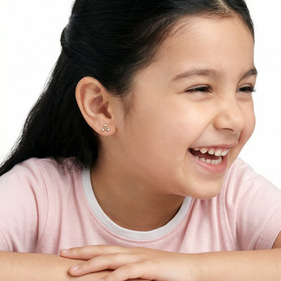 Happy Bloom 9KT Gold Lab Grown Diamond Studs