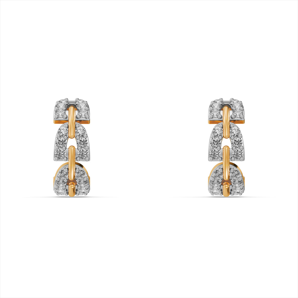 Stella 9KT Gold Laboratory Grown Diamond Hoop Earrings