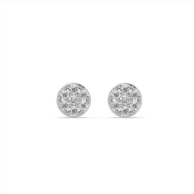 Sunwheel Spark 9KT Gold Laboratory Grown Diamond Earrings