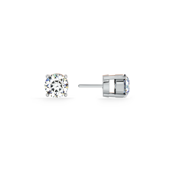 Pure Spark 9KT Gold Lab Grown Diamond Stud Earring - 1