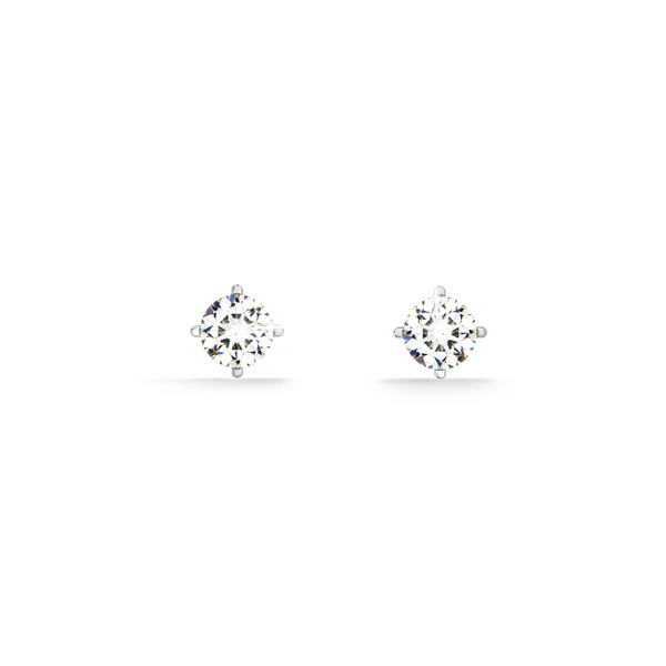 Crystal Peak Lab Grown Diamond Stud Earring