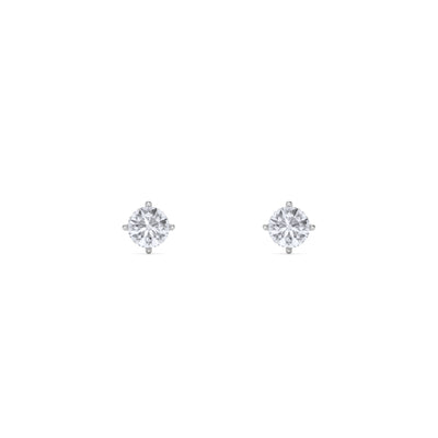 Crystal Peak 9KT Gold Lab Grown Diamond Stud Earring