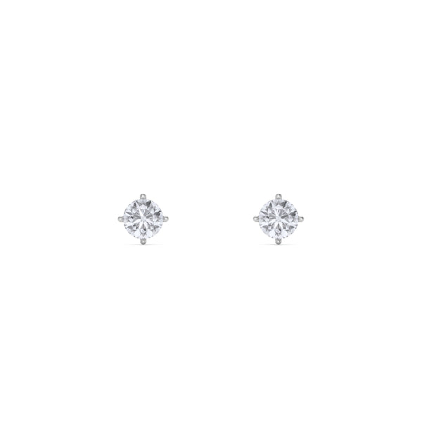 Crystal Peak 9KT Gold Lab Grown Diamond Stud Earring - 2