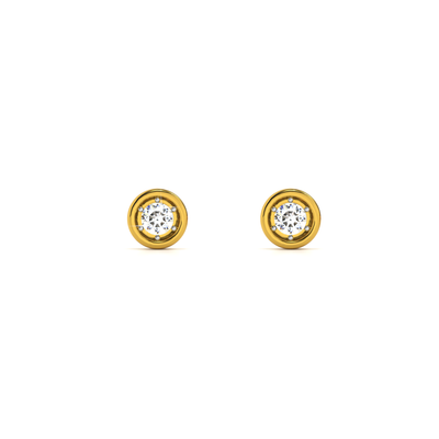 Sculpt Lab Grown Diamond Stud Earring