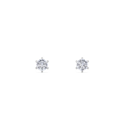 Lustre Pin 9KT Gold Lab Grown Diamond Stud Earring