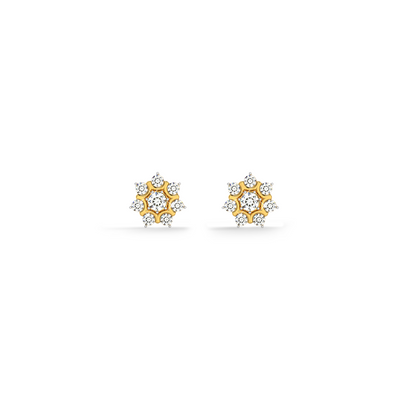 Florette Lab Grown Diamond Stud Earring