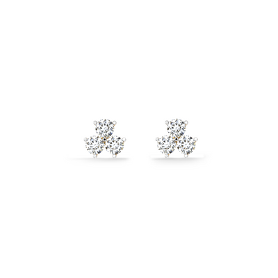 Triplit Lab Grown Diamond Stud Earring