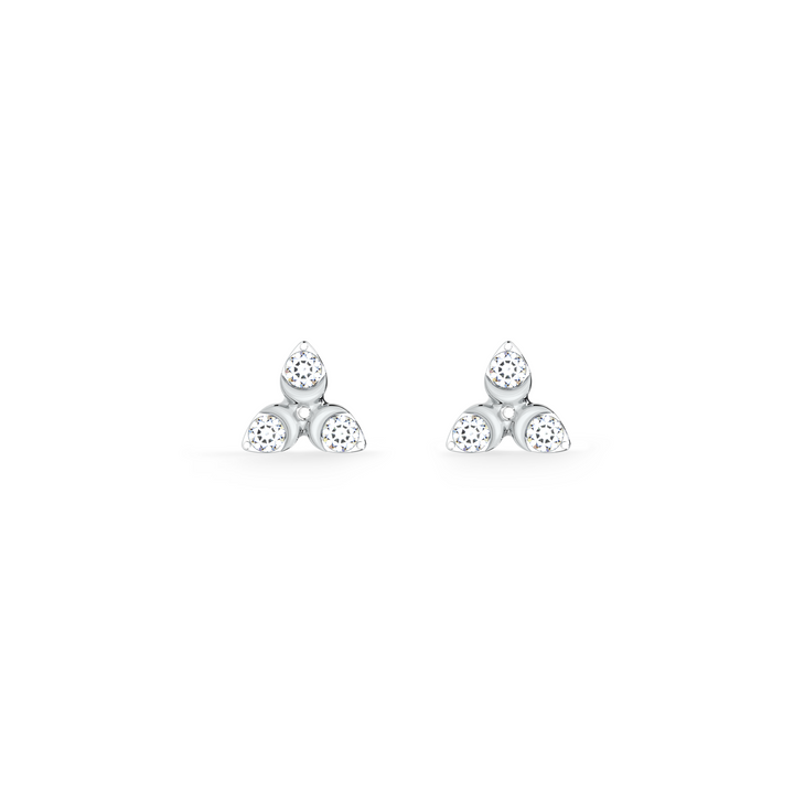 Starcore 9KT Gold Lab Grown Diamond Stud Earring - 3