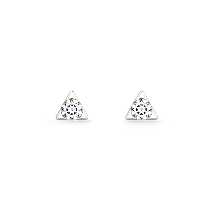 Triangle Spark Mini 9KT Gold Lab Grown Diamond Stud Earring - 1