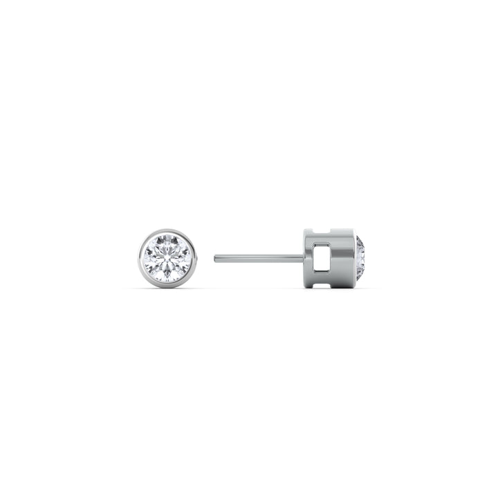 Axis Dot 9KT Gold Lab Grown Diamond Single Stud Earring - 1